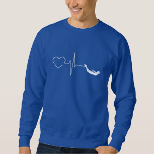 Swimming Heartbeat Sweatshirt
