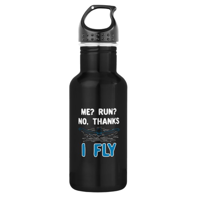 Swimming - I Fly 532 Ml Water Bottle (Front)