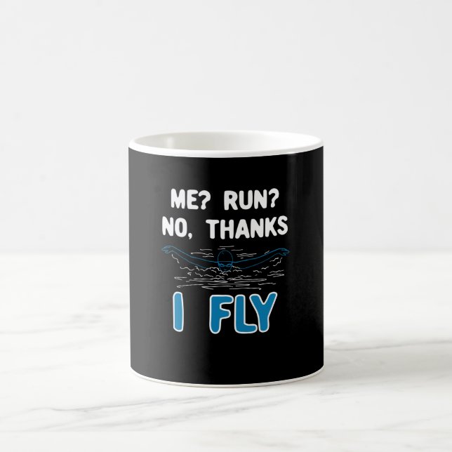 Swimming - I Fly Coffee Mug (Center)
