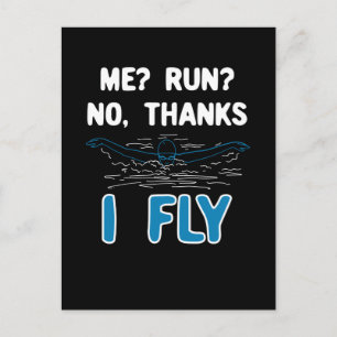 Swimming - I Fly Postcard