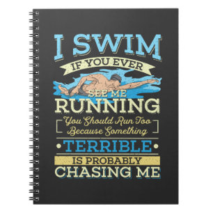 Swimming - I Swim Notebook