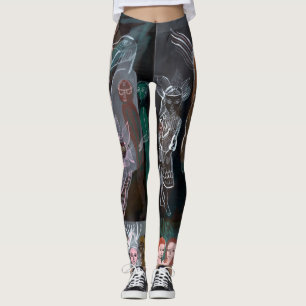 Swimming in the Spirit World Leggings