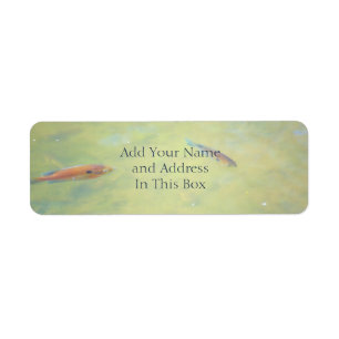 Swimming in the Sun Return Address Label