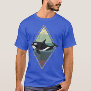 Swimming Killer Whale Animal Orca T-Shirt