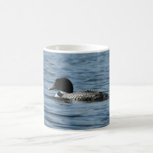 Swimming Loon Coffee Mug
