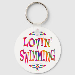 Swimming Lover Key Ring