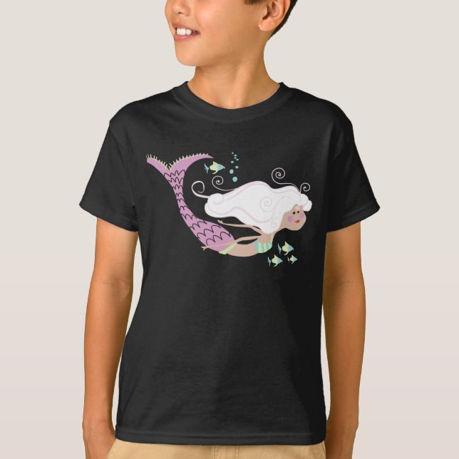 Swimming Mermaid T-Shirt (Front)