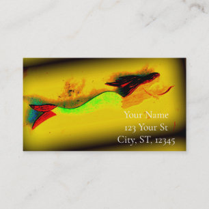 Swimming Mermaid Thunder_Cove Business Card