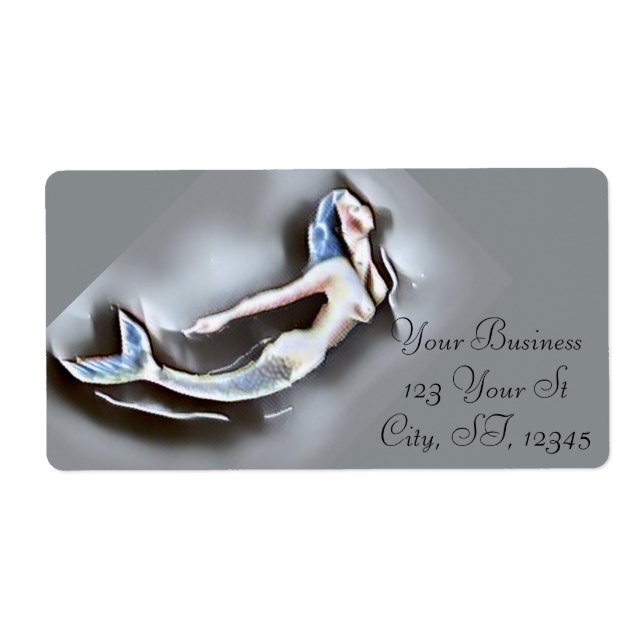 Swimming Mermaid Thunder_Cove Gray (Front)