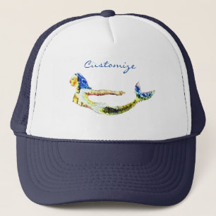 Swimming Mermaid Thunder_Cove Trucker Hat