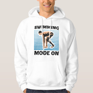 Swimming Mode on - Pool Lover Hoodie