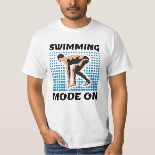 Swimming Mode on - Pool Lover T-Shirt