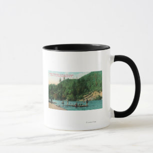 Swimming Near the Dock on the Russian River Mug