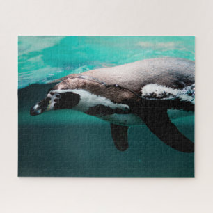 Swimming Penguin, Jigsaw Puzzle