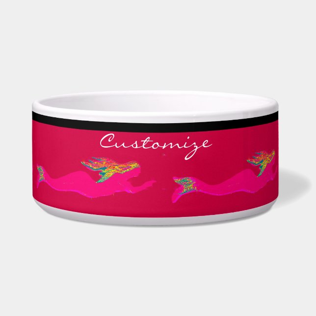 swimming pink mermaids (Front)