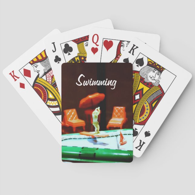Swimming Playing Cards (Back)