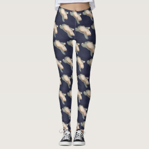 Swimming Polar Bear Leggings