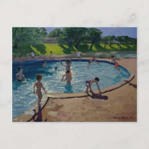 Swimming Pool 1999 Postcard