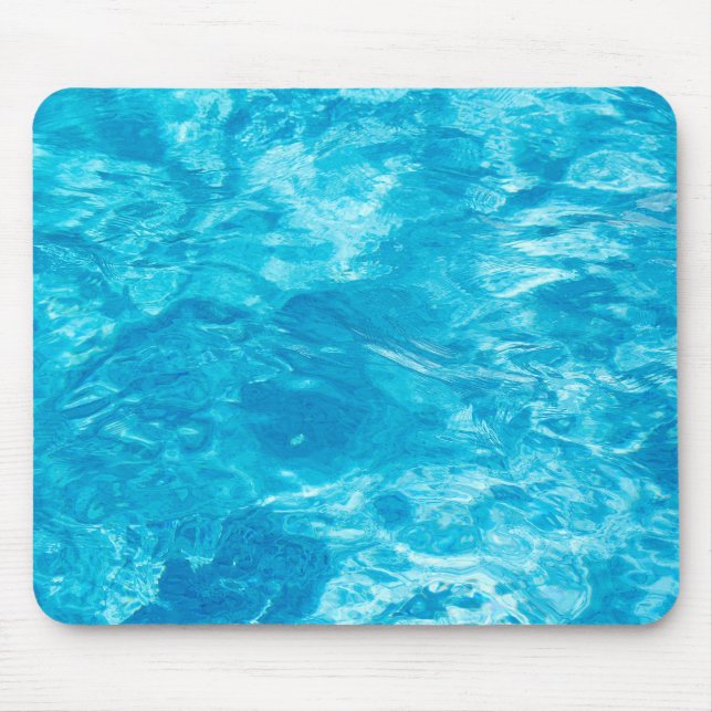 Swimming Pool Abstract Water Mouse Pad (Front)