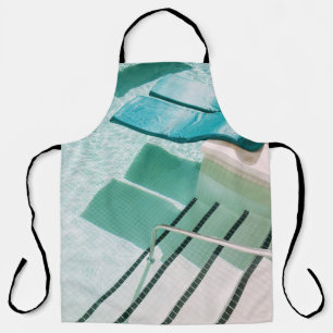 Swimming pool apron