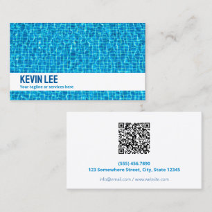 Swimming Pool Business Card