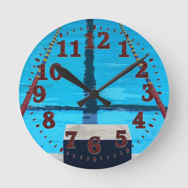 Swimming Pool Clock (Front)