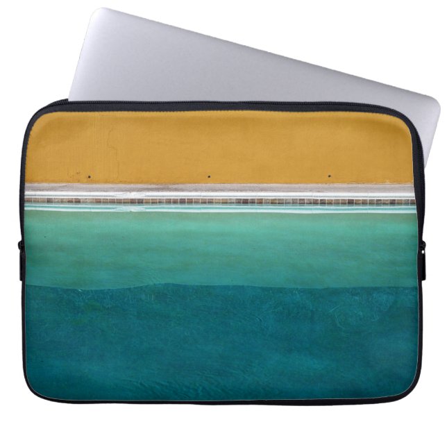 Swimming Pool Laptop Sleeve (Front)