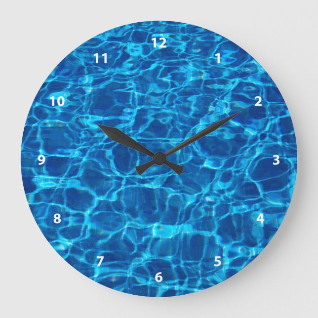 Swimming Pool Large Clock (Front)