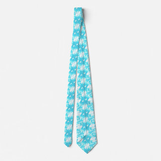 Swimming Pool print Tie