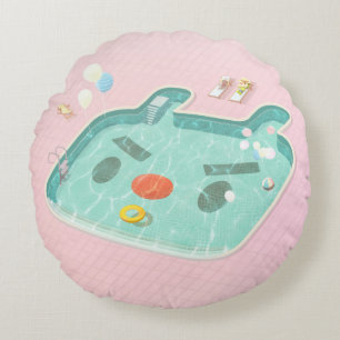 Swimming Pool Round Cushion