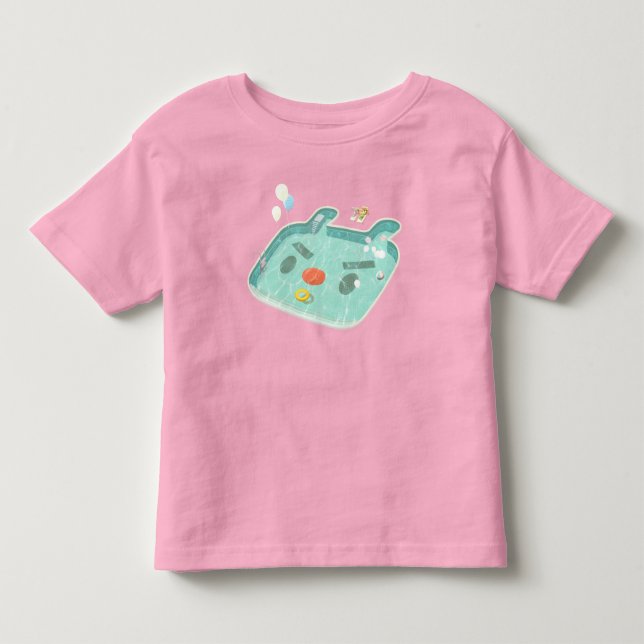Swimming Pool Toddler T-Shirt (Front)