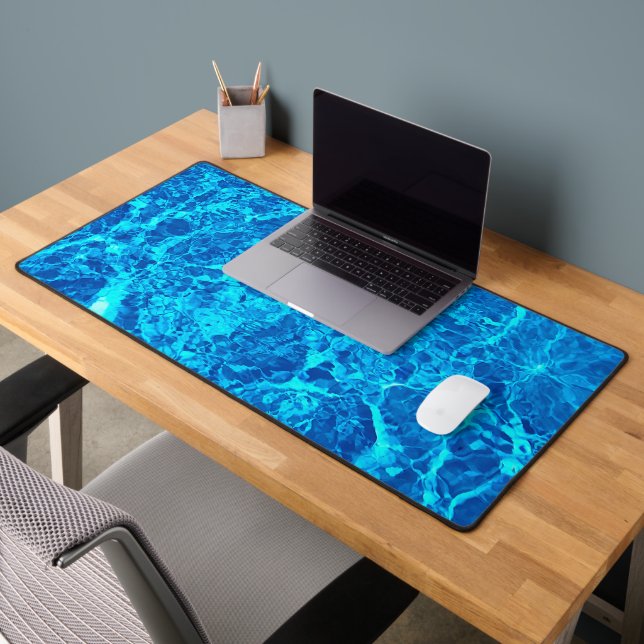 Swimming Pool Water Abstract Desk Mat (Office 2)