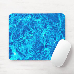 Swimming Pool Water Abstract Mouse Pad