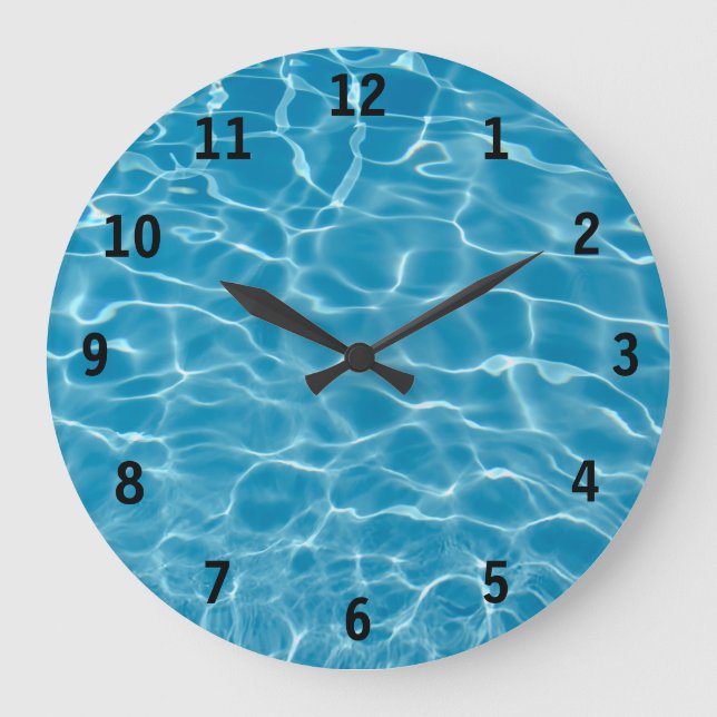 Swimming pool water Clock (Front)