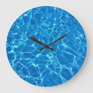 Swimming Pool Water Large Clock