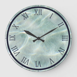 Swimming Pool Water Large Clock