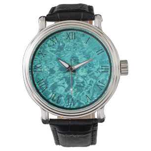 Swimming Pool Water Large Clock Watch