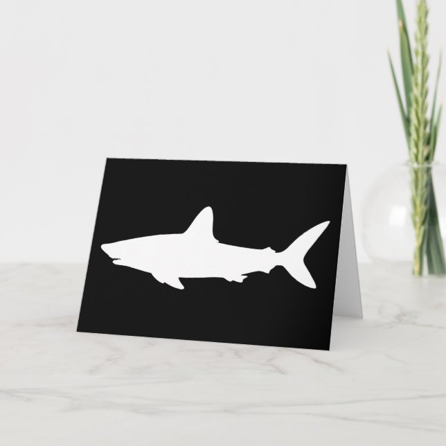Swimming Shark Card (Front)