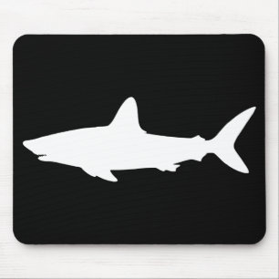 Swimming Shark Mouse Pad