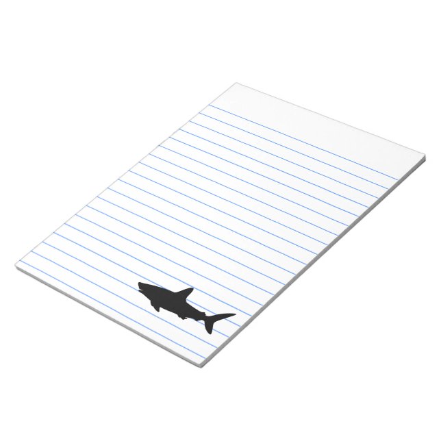 Swimming Shark Notepad (Angled)