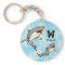 Swimming Sharks, Add Child's Name and Monogram