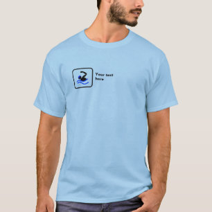 Swimming -- Small Logo -- Customisable T-Shirt