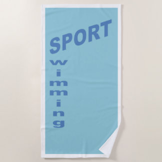 SWIMMING SPORT Beach Towel