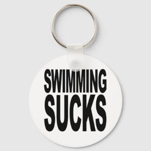 Swimming Sucks Key Ring