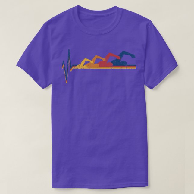 Swimming Swimmer 1 T-Shirt (Design Front)