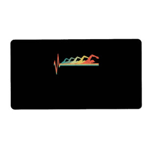 Swimming Swimmer Heartbeat Gift Premium