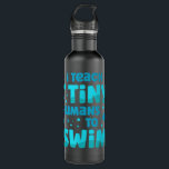 Swimming teacher I Teach Tiny Humans To Swim Swim  710 Ml Water Bottle<br><div class="desc">Swimming teacher I Teach Tiny Humans To Swim Swim Instructor</div>