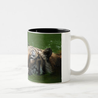 Swimming Tiger Mug