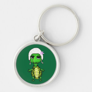 Swimming Turtle Key Ring