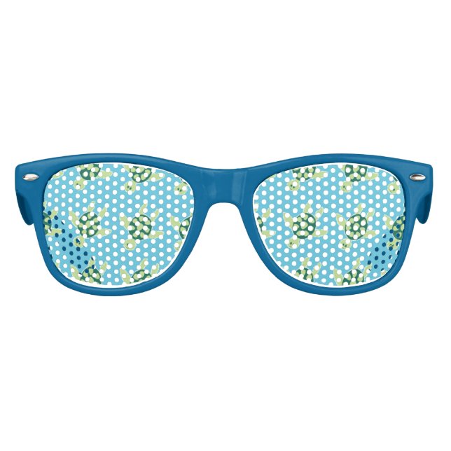 Swimming Turtles Kids Sunglasses (Front)
